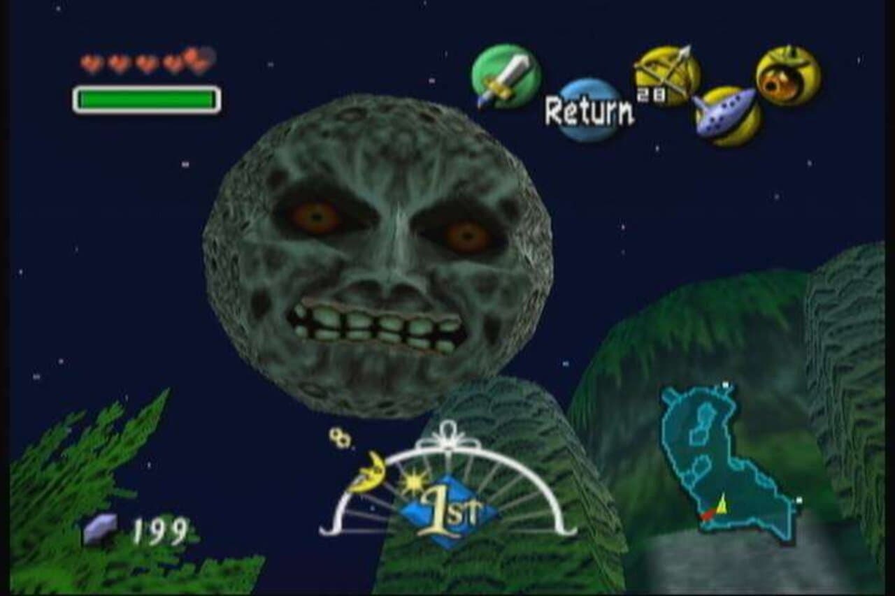 N64原版的月亮